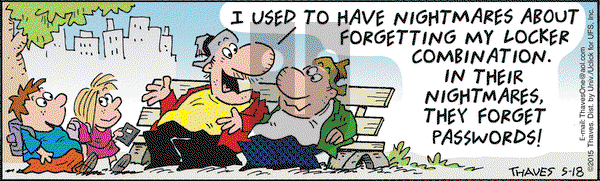 Frank and Ernest on Monday May 18, 2015 Comic Strip