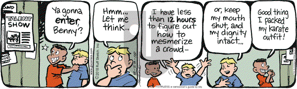 JumpStart on Thursday August 23, 2018 Comic Strip