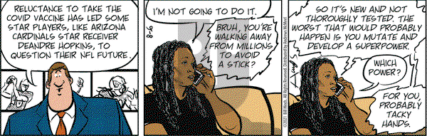 Tank McNamara - Friday August 6, 2021 Comic Strip