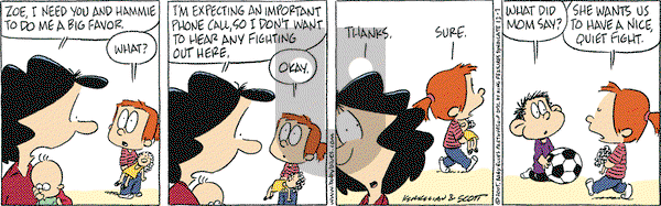 Baby Blues on Wednesday December 7, 2005 Comic Strip