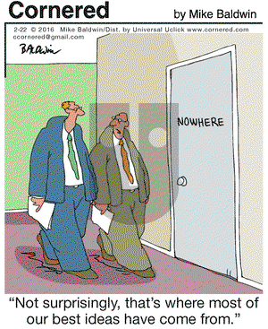 Cornered on Monday February 22, 2016 Comic Strip