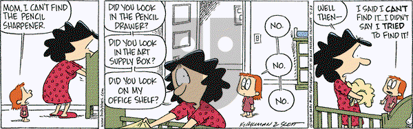 Baby Blues on Wednesday April 29, 2009 Comic Strip