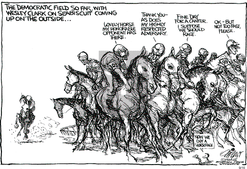 Pat Oliphant on Tuesday September 16, 2003 Comic Strip