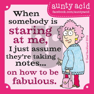 Aunty Acid on Friday September 9, 2016 Comic Strip
