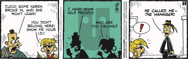 La Cucaracha on Friday July 24, 2020 Comic Strip