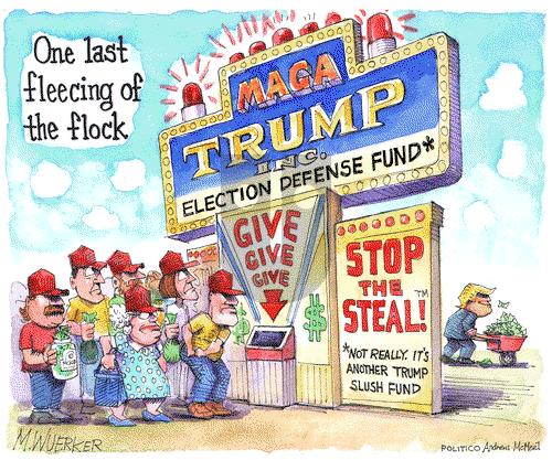 Matt Wuerker on Wednesday November 25, 2020 Comic Strip