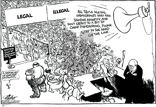 Pat Oliphant on Wednesday March 17, 2004 Comic Strip