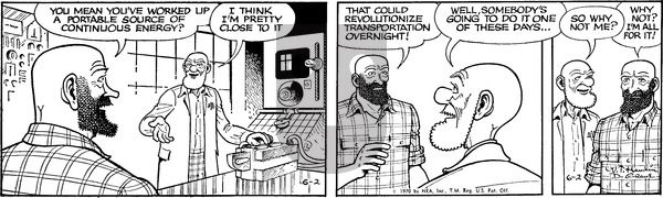 Alley Oop on Tuesday June 2, 1970 Comic Strip