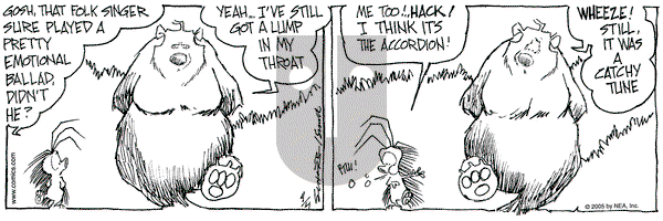 The Grizzwells on Monday April 4, 2005 Comic Strip