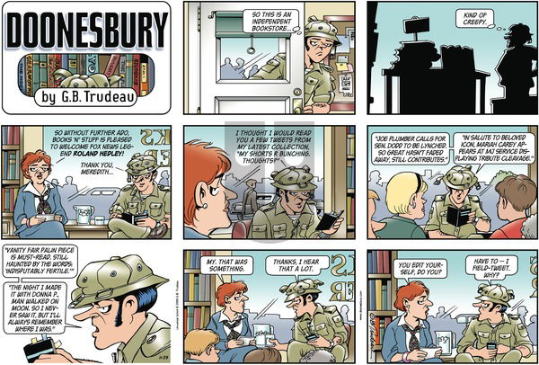 Doonesbury on Sunday November 29, 2009 Comic Strip