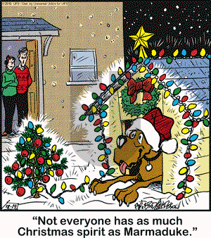 Marmaduke on Monday December 19, 2016 Comic Strip