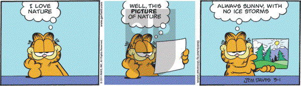 Garfield - Tuesday March 1, 2011 Comic Strip