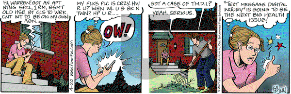 For Better or For Worse on Friday April 20, 2007 Comic Strip