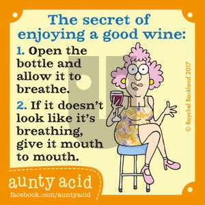 Aunty Acid on Saturday February 18, 2017 Comic Strip