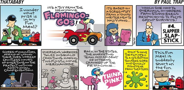 Thatababy on Sunday March 4, 2018 Comic Strip