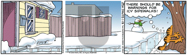 Garfield on Tuesday January 13, 2009 Comic Strip