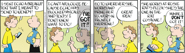 Drabble on Tuesday May 24, 2016 Comic Strip