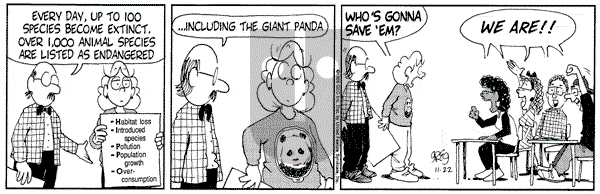Luann on Friday November 22, 1996 Comic Strip