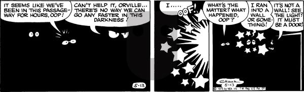 Alley Oop on Tuesday May 13, 1975 Comic Strip