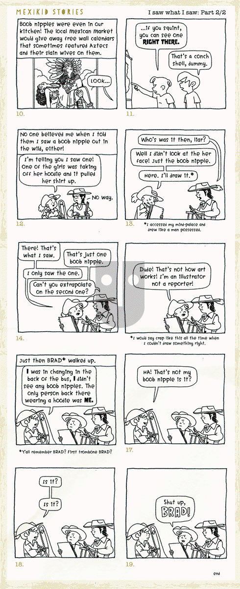 Mexikid Stories on Tuesday October 4, 2022 Comic Strip