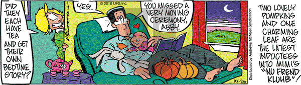 Rose is Rose on Friday October 26, 2018 Comic Strip