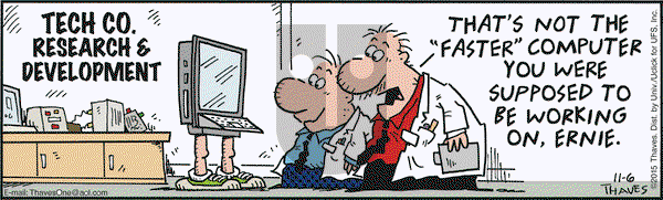 Frank and Ernest on Friday November 6, 2015 Comic Strip