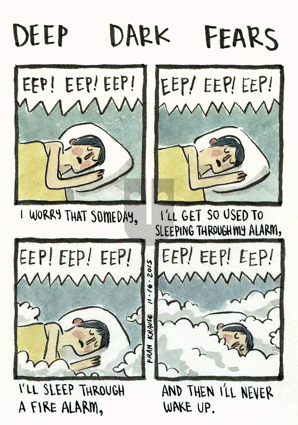 Deep Dark Fears - Monday March 20, 2017 Comic Strip