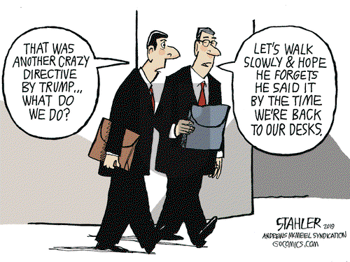 Jeff Stahler on Wednesday May 22, 2019 Comic Strip