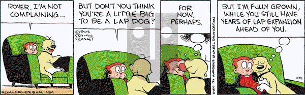 Red and Rover on Wednesday January 24, 2018 Comic Strip