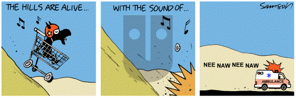 Dark Side of the Horse on Wednesday July 11, 2012 Comic Strip