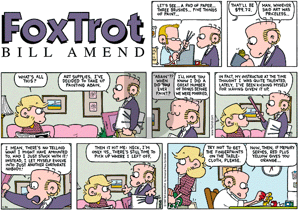 FoxTrot on Sunday November 30, 1997 Comic Strip