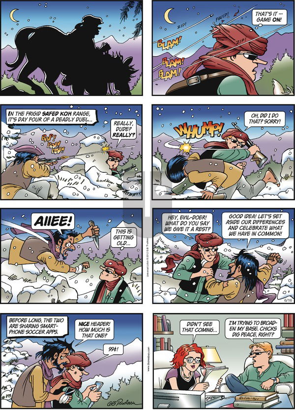 Doonesbury on Sunday June 16, 2013 Comic Strip