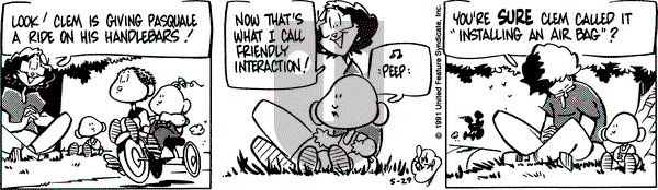 Rose is Rose on Wednesday May 29, 1991 Comic Strip