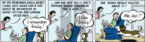 Fred Basset on Friday August 28, 2020 Comic Strip