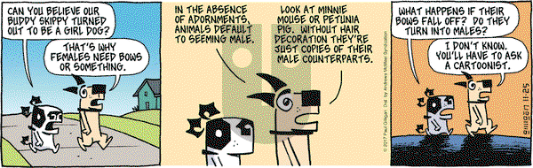 Pooch Cafe on Saturday November 25, 2017 Comic Strip