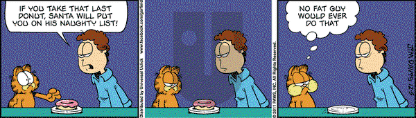 Garfield on Monday December 5, 2011 Comic Strip