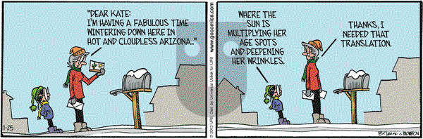 Grand Avenue on Friday January 25, 2013 Comic Strip