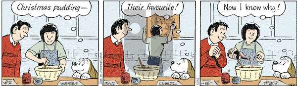 Fred Basset on Monday December 12, 2011 Comic Strip