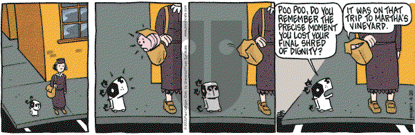 Pooch Cafe on Saturday April 30, 2005 Comic Strip