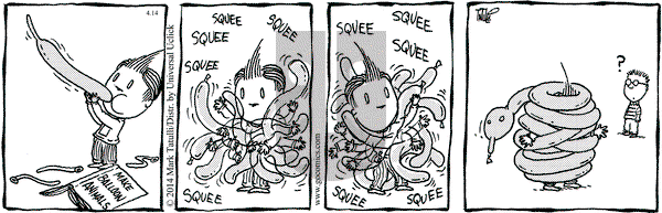 Lio on Monday April 14, 2014 Comic Strip