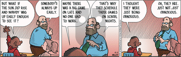 Frazz on Thursday April 11, 2019 Comic Strip