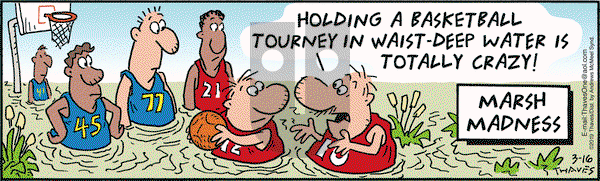 Frank and Ernest on Saturday March 16, 2019 Comic Strip