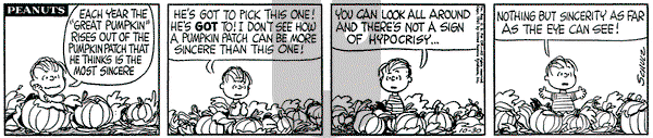 Peanuts on Monday October 30, 1961 Comic Strip