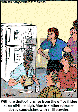 Close to Home on Monday April 6, 2015 Comic Strip