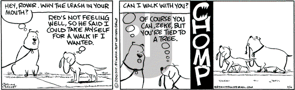 Red and Rover on Wednesday March 10, 2010 Comic Strip