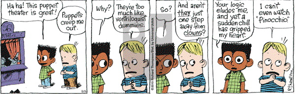 Cul de Sac on Wednesday September 9, 2015 Comic Strip