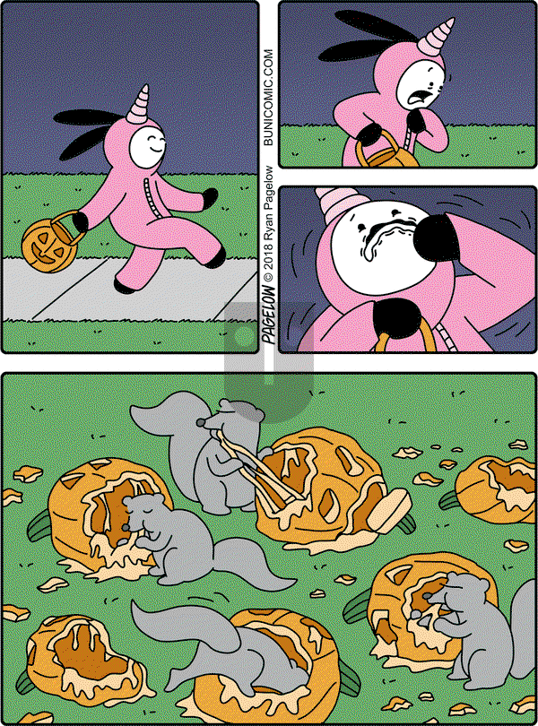 Buni on Wednesday October 31, 2018 Comic Strip