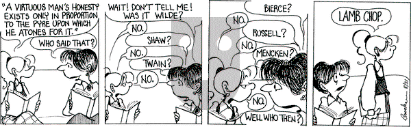 9 Chickweed Lane on Tuesday August 31, 1993 Comic Strip