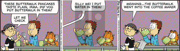 Garfield on Thursday June 1, 2017 Comic Strip