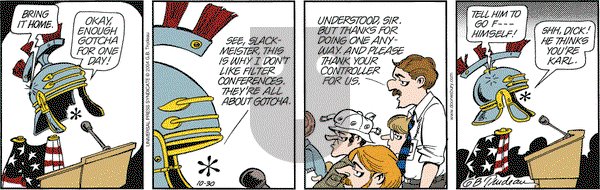 Doonesbury on Saturday October 30, 2004 Comic Strip